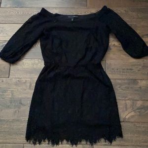 White House black market black lace dress